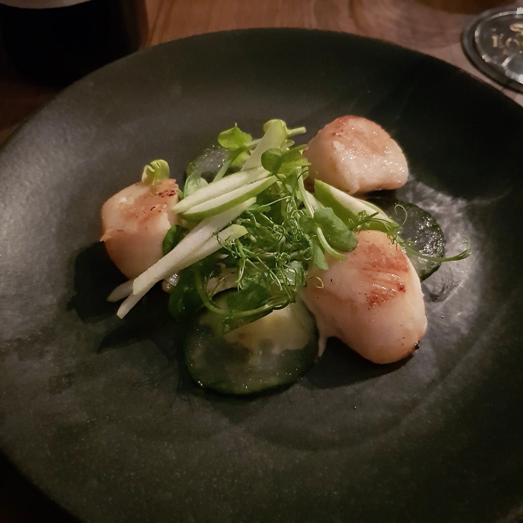 Loxleys Restaurant Wine Bar Stratford Upon Avon Classy Romantic Top Dinner Seared Scottish King Scallops