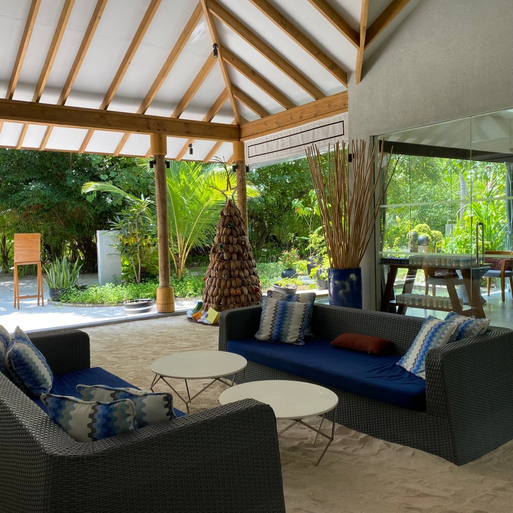 Maldives Amari Havodda Hotel Paradise Luxury All Inclusive Meal Drinks Family Snorkelling Nemo Sun Relax Pampering Great Good Value Friendly Spacious Buffet Sand Beach Shark Unwind Spa Massage Facial Overwater Villa Private Privacy Secluded Island