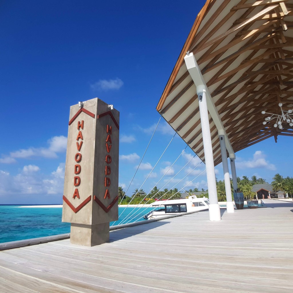 Maldives Amari Havodda Hotel Paradise Luxury All Inclusive Meal Drinks Family Snorkelling Nemo Sun Relax Pampering Great Good Value Friendly Spacious Buffet Sand Beach Shark Unwind Spa Massage Facial Overwater Villa Private Privacy Secluded Island