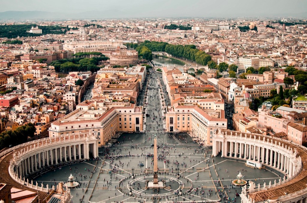 Rome Travel Itinerary Travel Tips St Peter Basilica Dome View