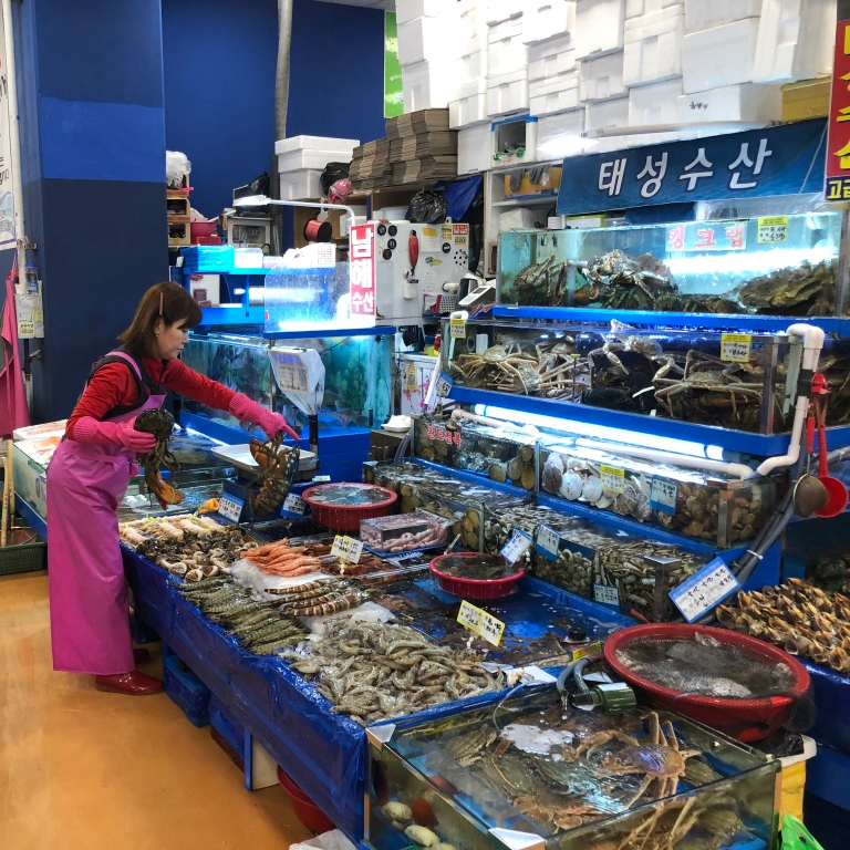 Seoul Itinerary Travel Tips Noryangjin Fish Market