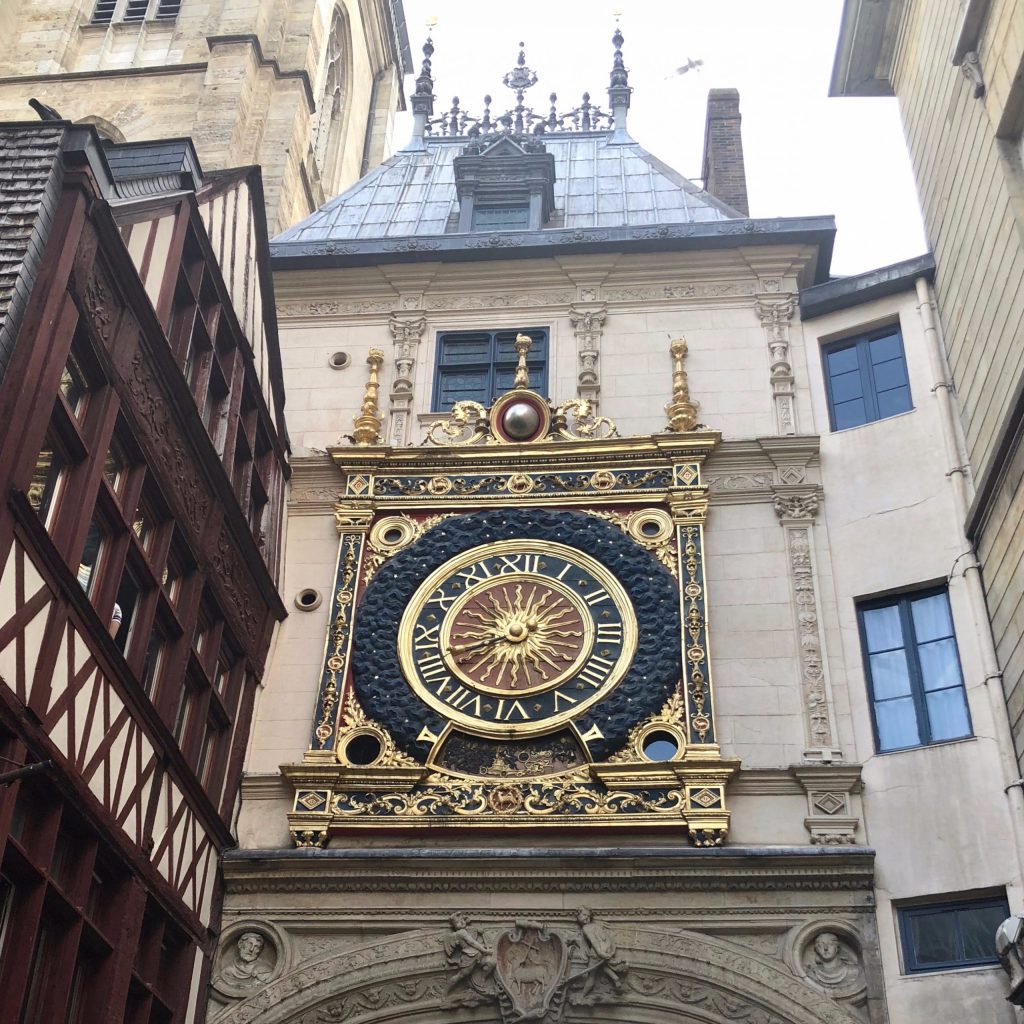 Gros-Horloge, great clock, Rouen, astronomical clock