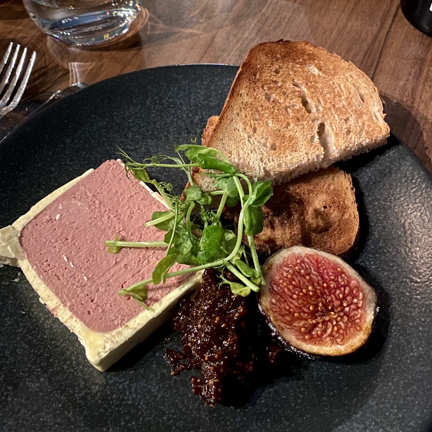 Loxleys Restaurant Wine Bar Stratford Upon Avon Classy Romantic Top Dinner Chicken Liver Parfait