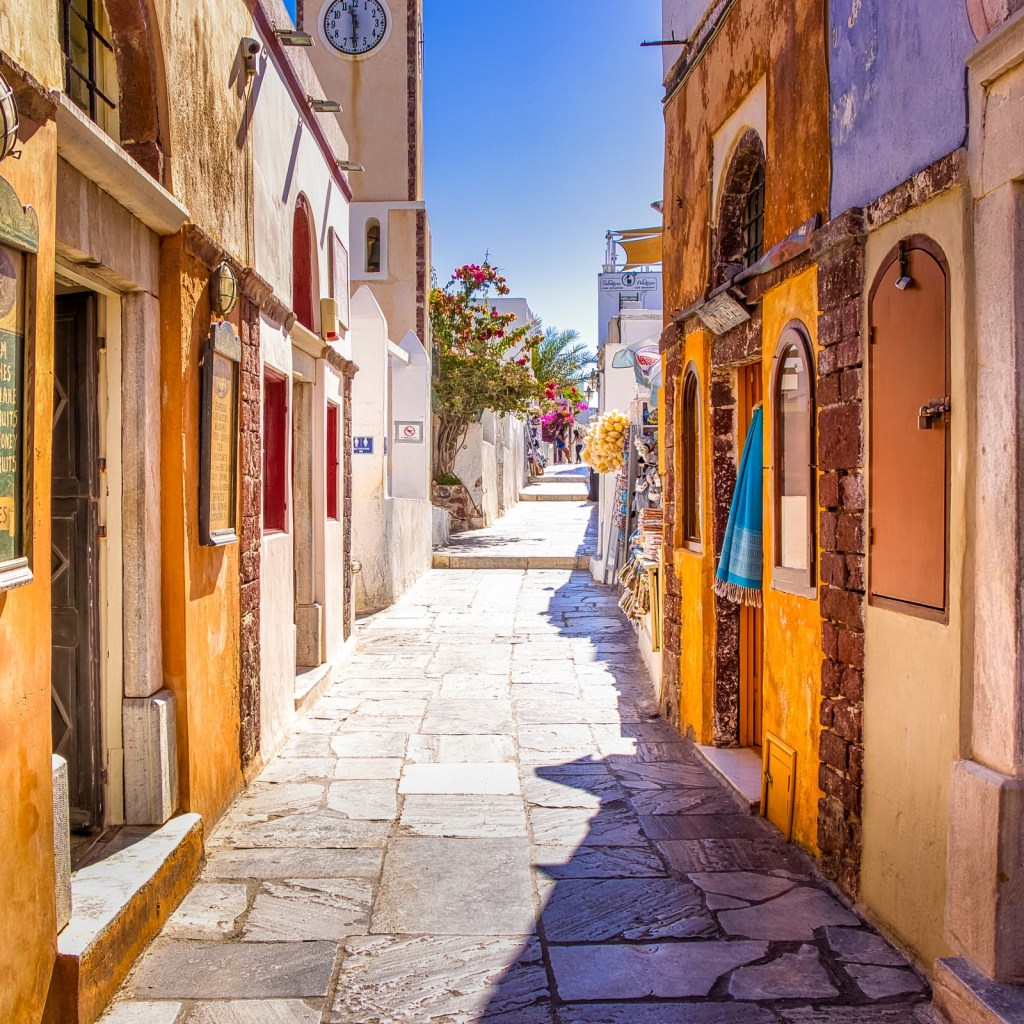 Off Peak Holiday Santorini Itinerary Travel Tips Streets