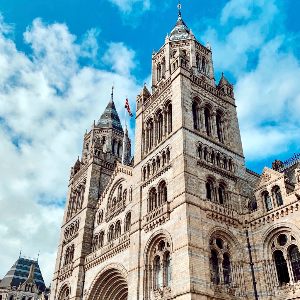 London Day Out Natural History Museum Building Facade