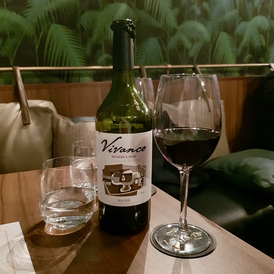 Loxleys Restaurant Wine Bar Stratford Upon Avon Classy Romantic Top Dinner Vivanco Rioja Red Wine