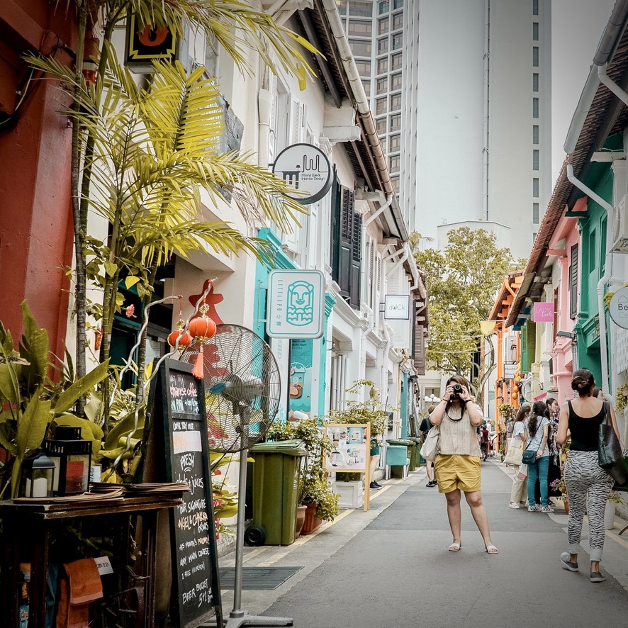 Holiday Singapore Itinerary Travel Tips Haji Lane Kampong Glam Arab Street Boutique Shopping Bars Cafes Hipster